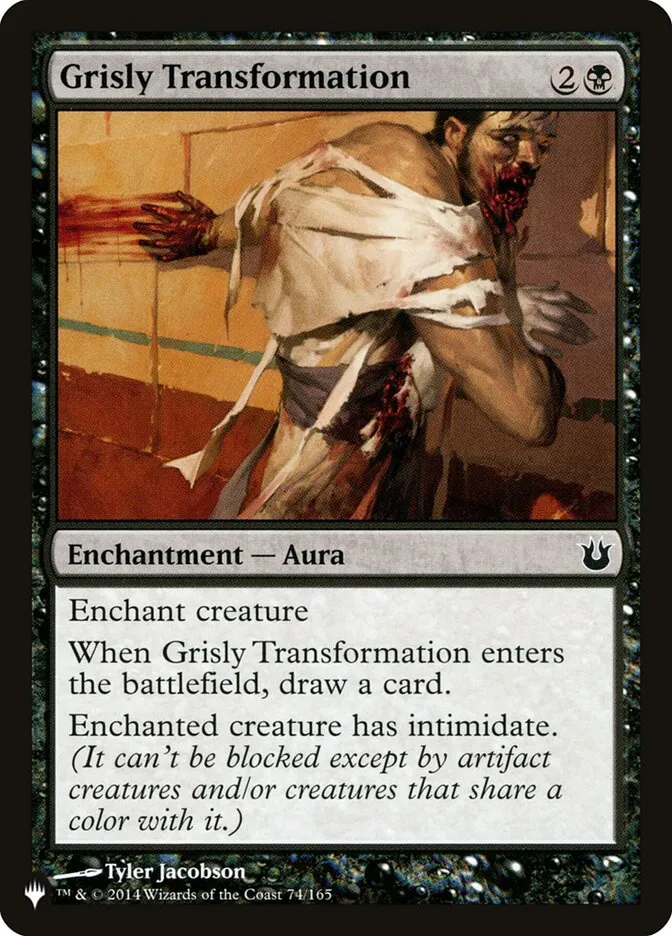 Grisly Transformation Front Face