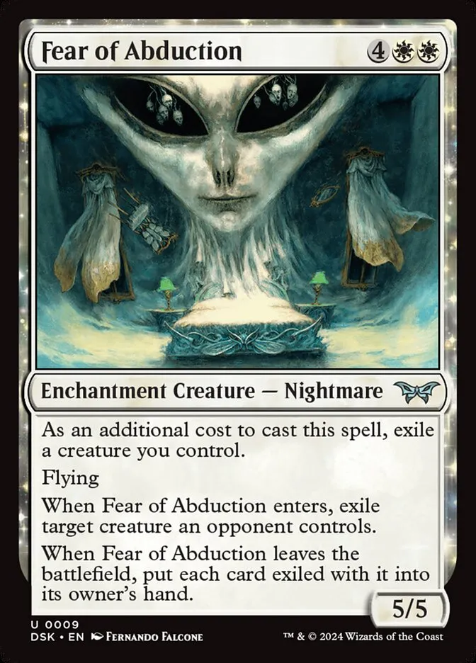 Fear of Abduction Front Face