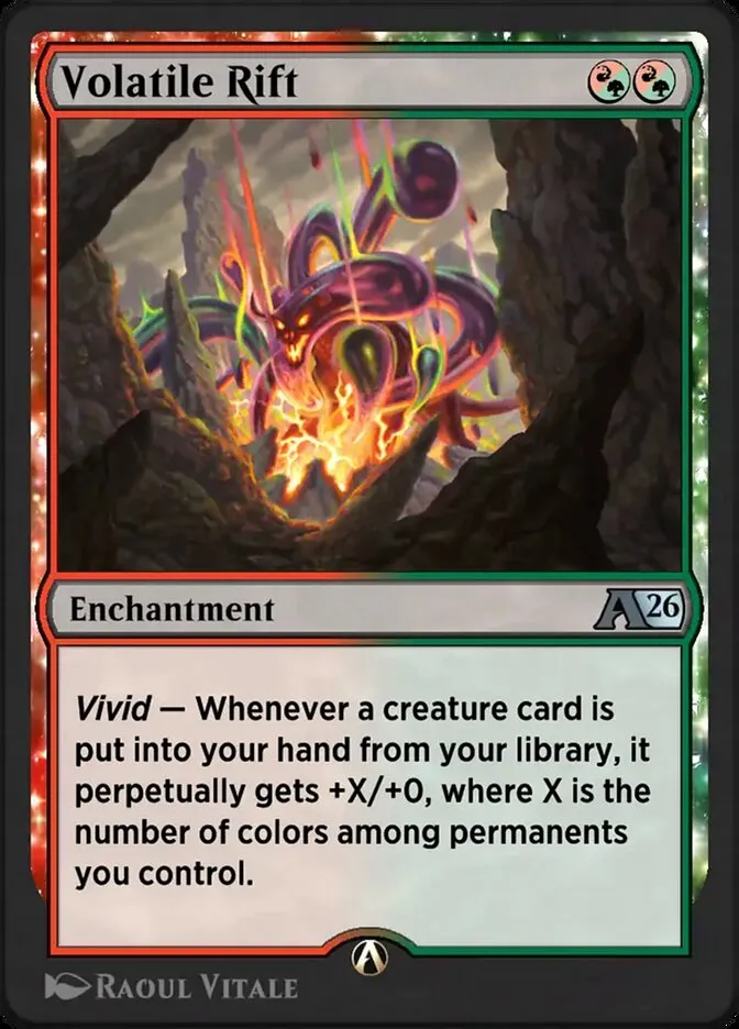 Volatile Rift Front Face