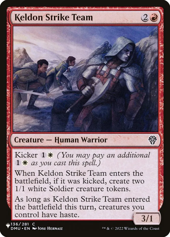 Keldon Strike Team Front Face