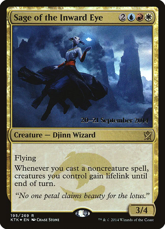 Sage of the Inward Eye Front Face