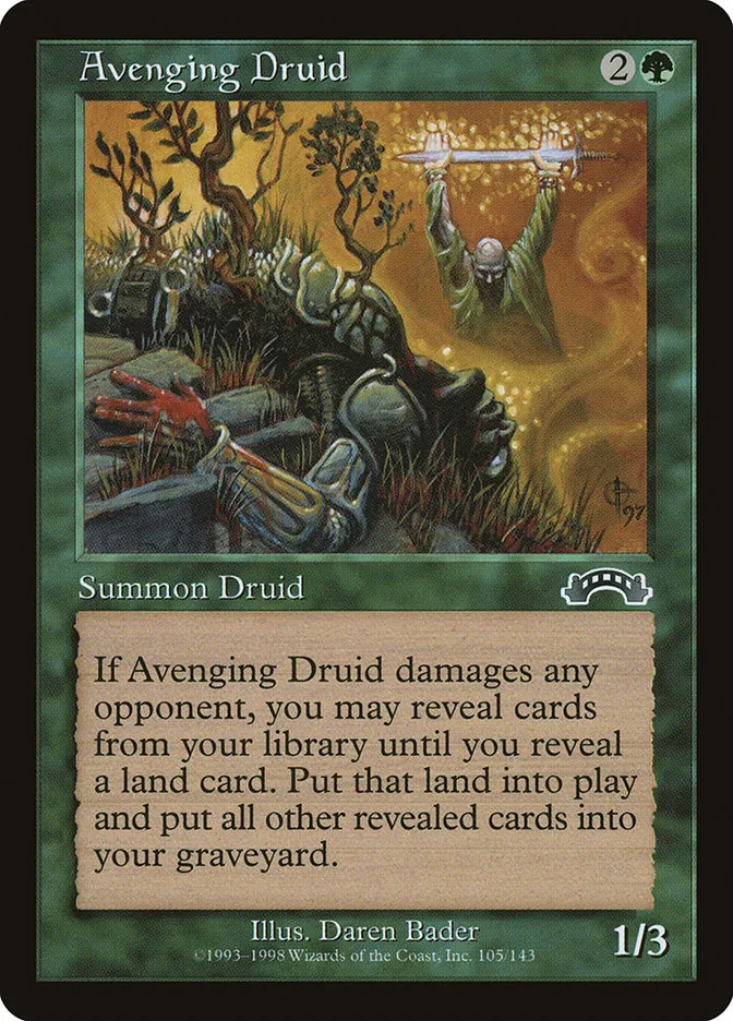 Avenging Druid Front Face