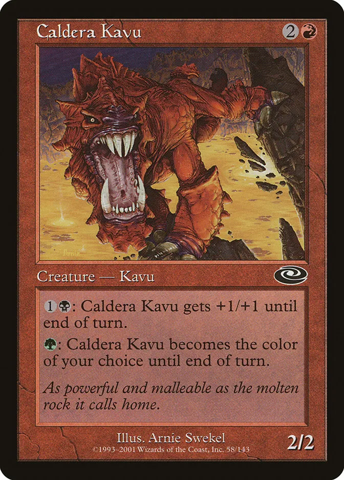 Caldera Kavu Front Face