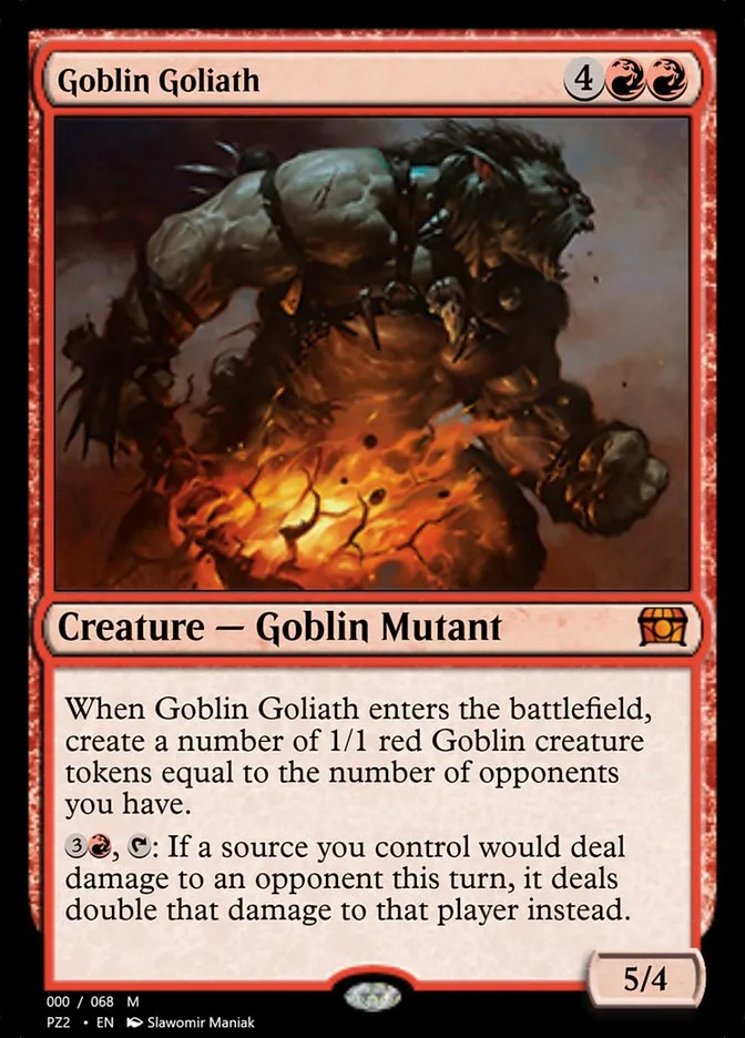 Goblin Goliath Front Face