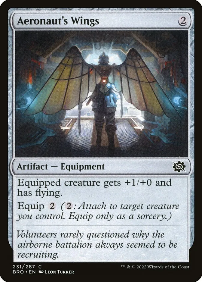 Aeronaut's Wings Front Face