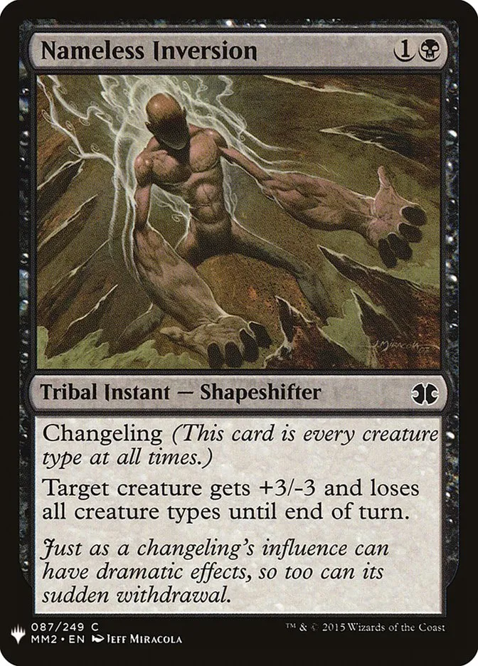 Nameless Inversion Front Face