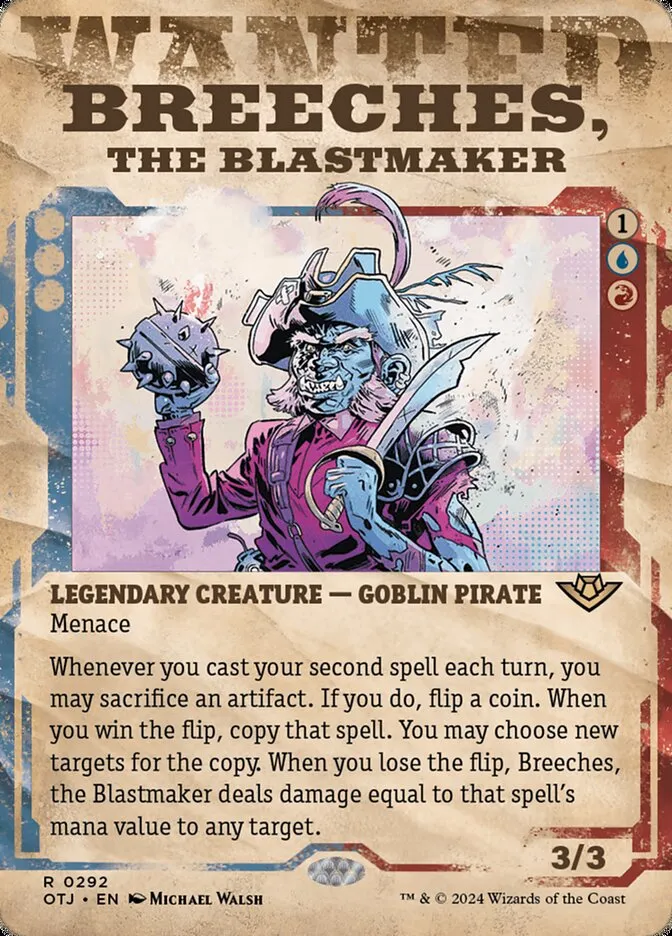 Breeches, the Blastmaker Front Face