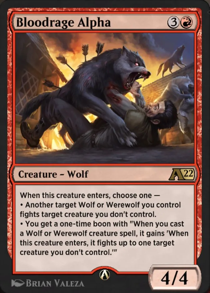 Bloodrage Alpha Front Face
