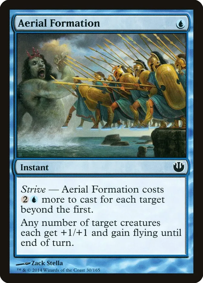 Aerial Formation Front Face