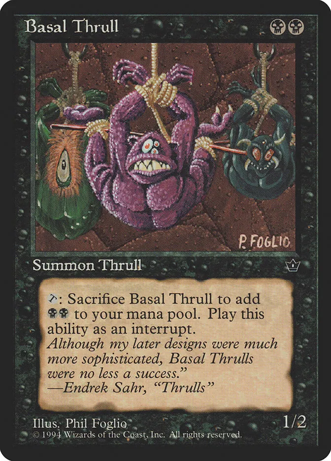 Basal Thrull Front Face