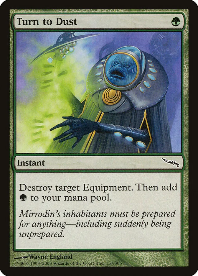 Turn to Dust Front Face