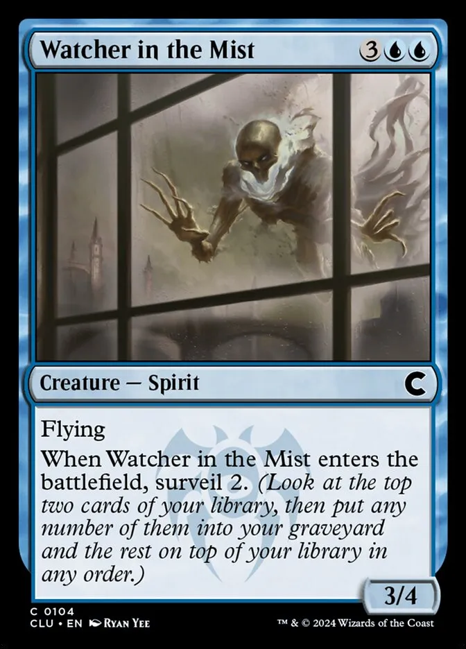 Watcher in the Mist Front Face