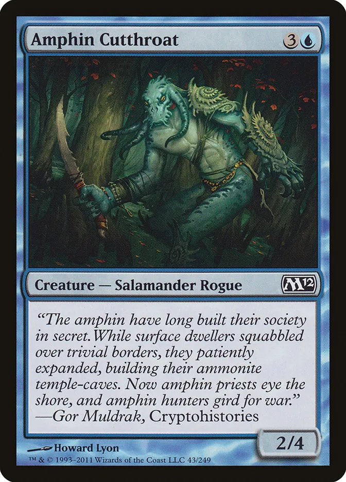 Amphin Cutthroat Front Face