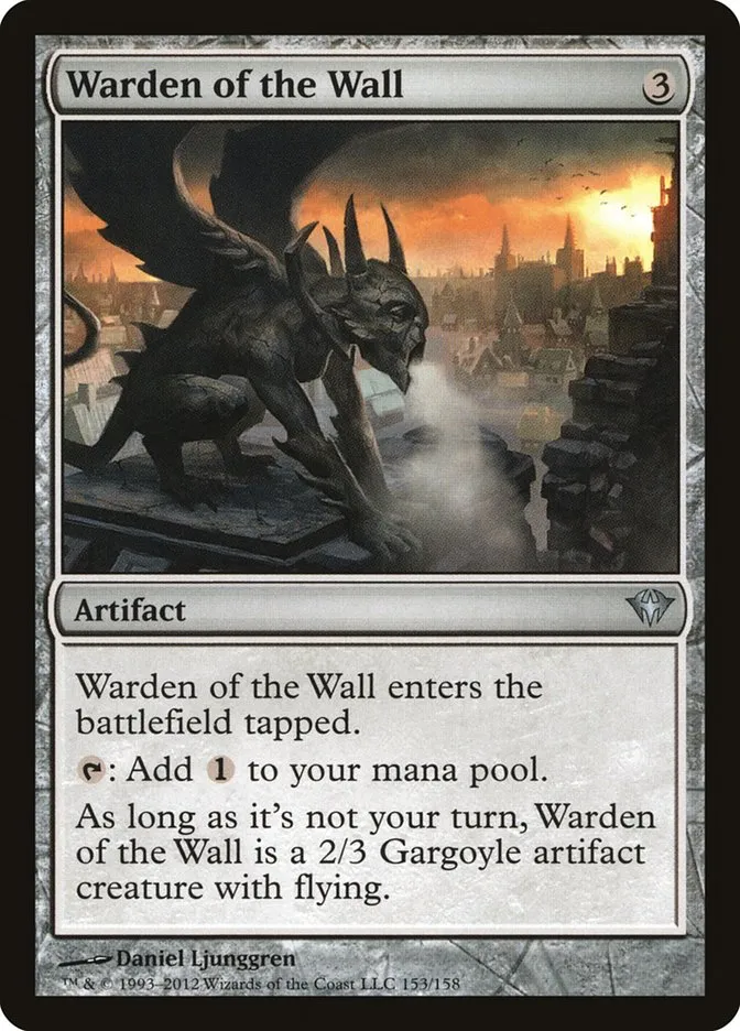Warden of the Wall Front Face
