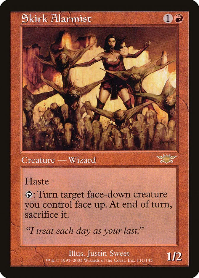Skirk Alarmist Front Face