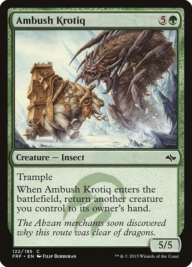 Ambush Krotiq Front Face