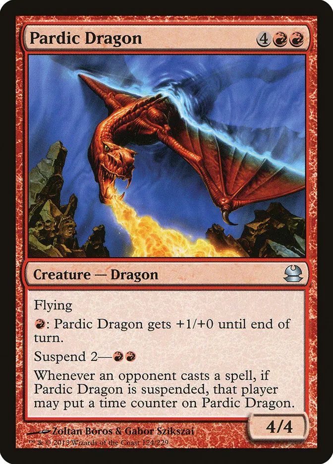 Pardic Dragon Front Face