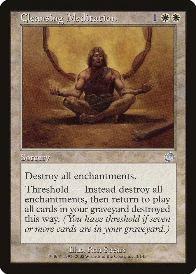 Cleansing Meditation Front Face