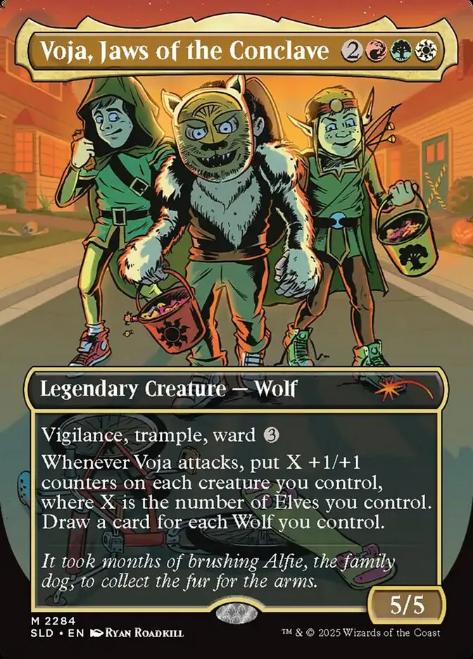 Voja, Jaws of the Conclave Front Face