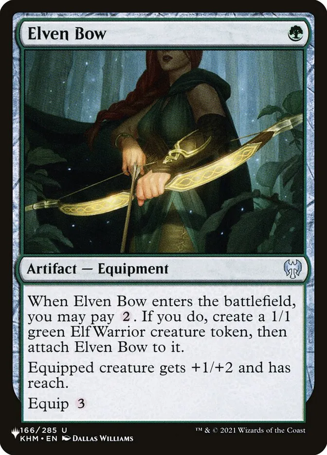 Elven Bow Front Face