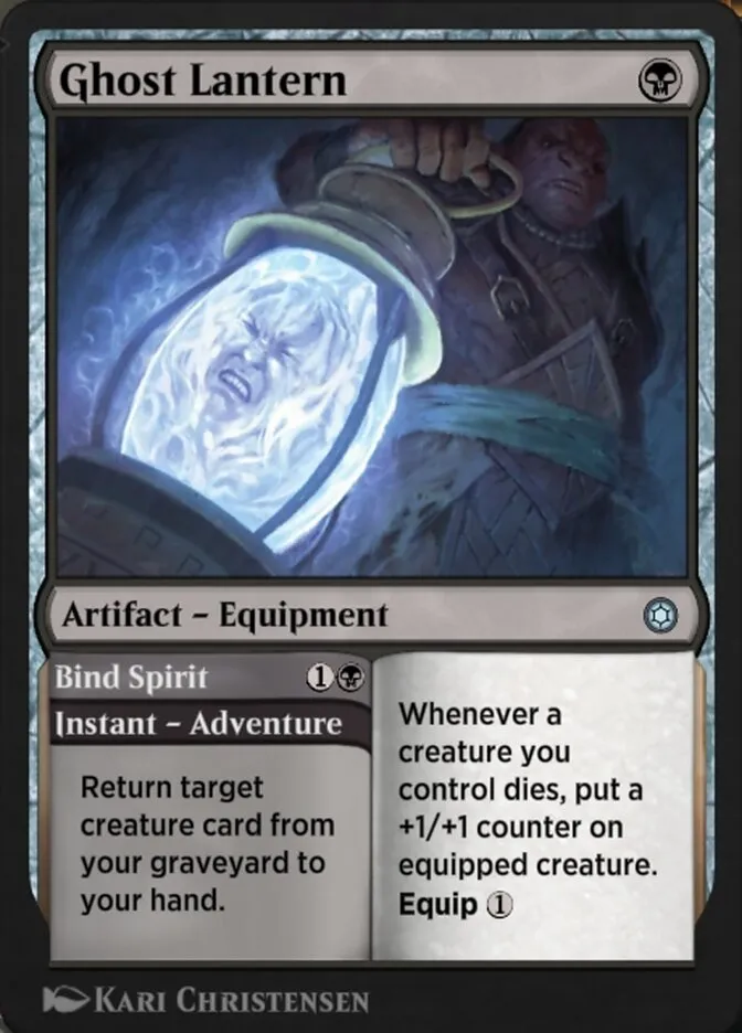 Ghost Lantern // Bind Spirit Front Face