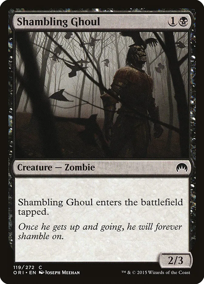 Shambling Ghoul Front Face