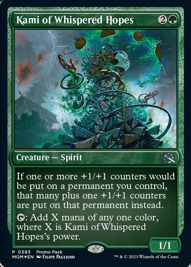 Kami of Whispered Hopes Front Face