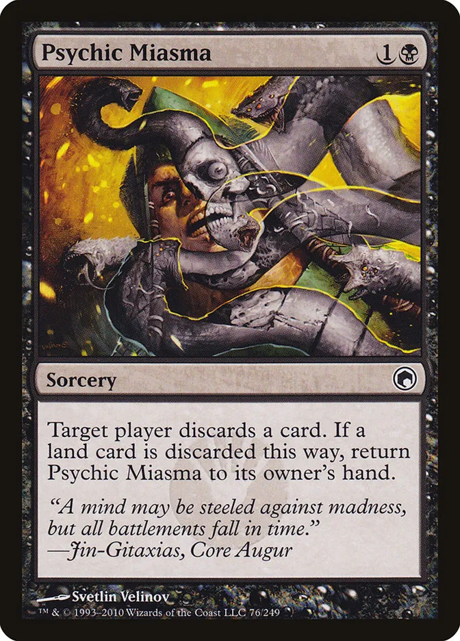 Psychic Miasma Front Face