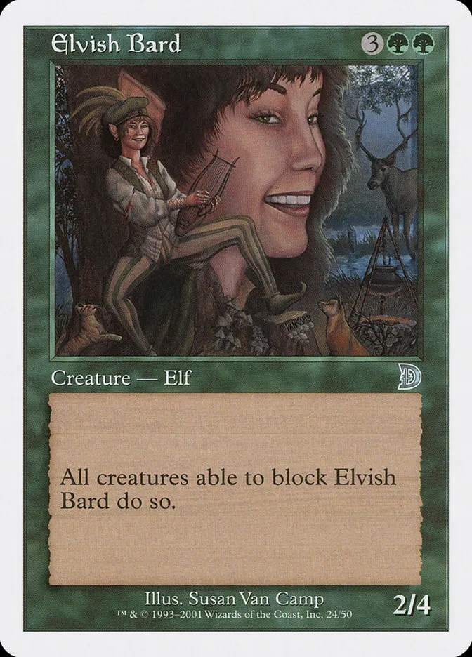 Elvish Bard Front Face