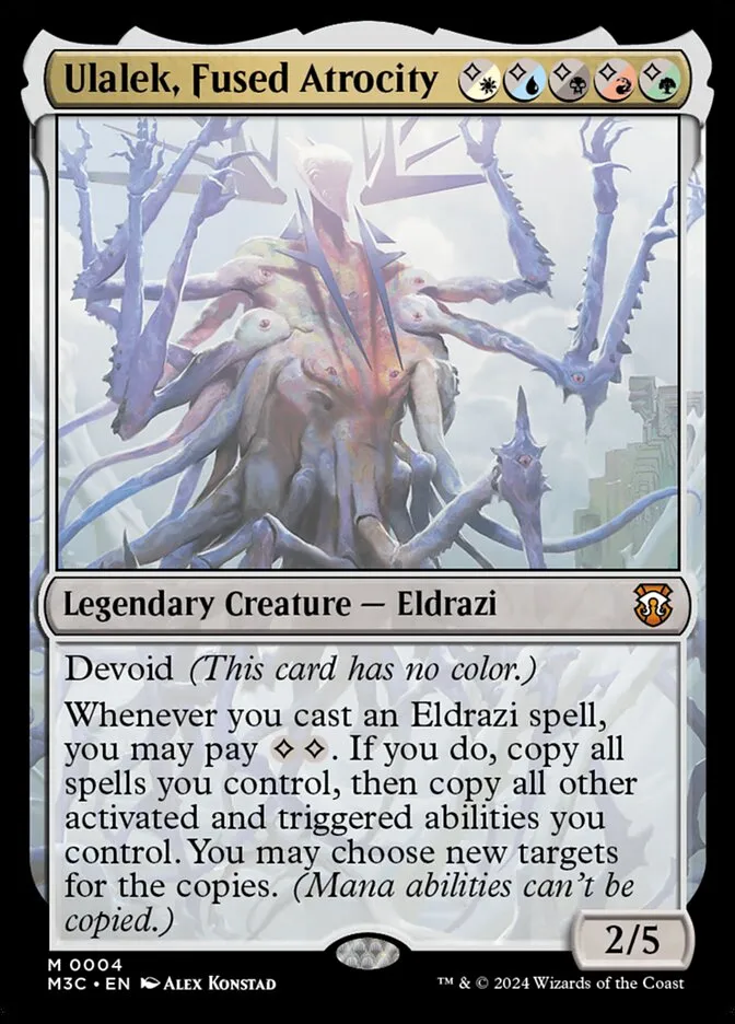 Ulalek, Fused Atrocity Front Face