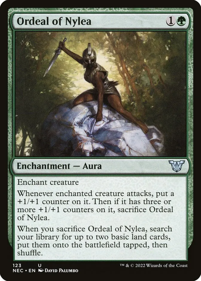 Ordeal of Nylea Front Face