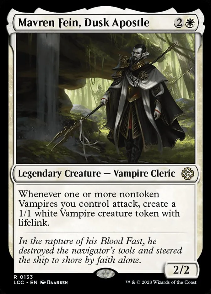 Mavren Fein, Dusk Apostle Front Face