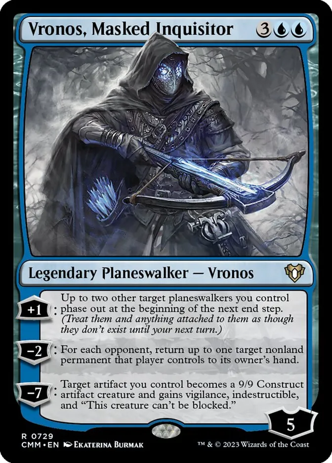 Vronos, Masked Inquisitor Front Face