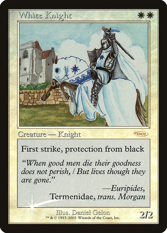 White Knight Front Face