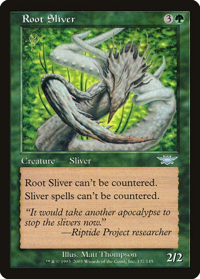 Root Sliver Front Face