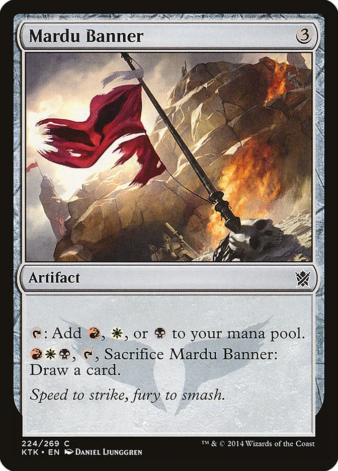 Mardu Banner Front Face