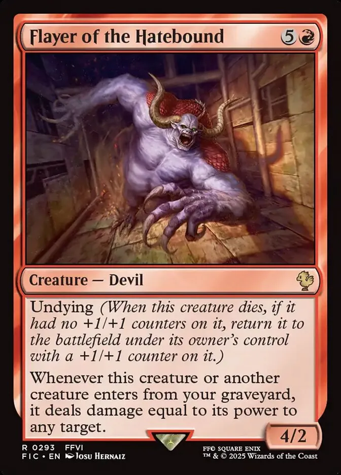 Flayer of the Hatebound Front Face