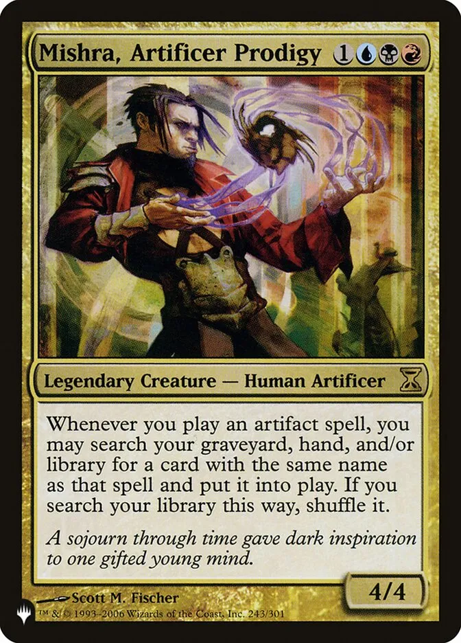 Mishra, Artificer Prodigy Front Face