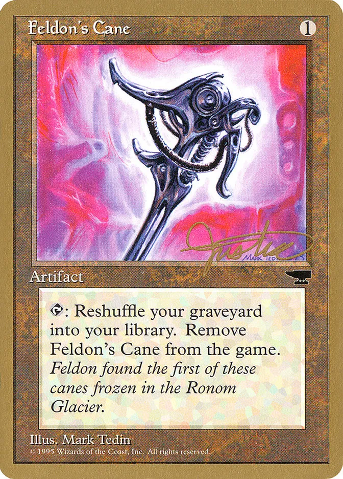 Feldon's Cane Front Face