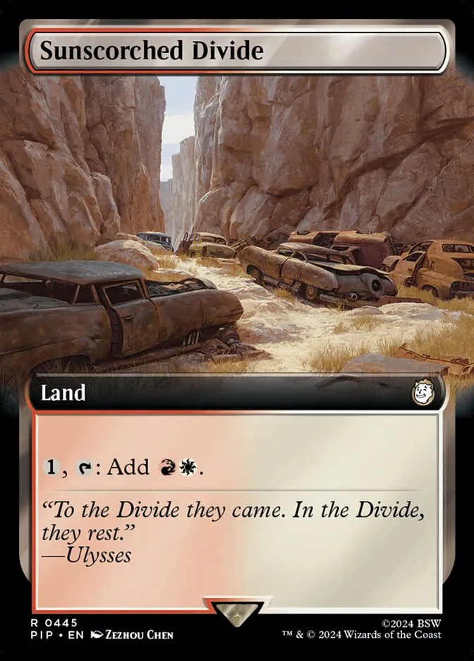 Sunscorched Divide Front Face