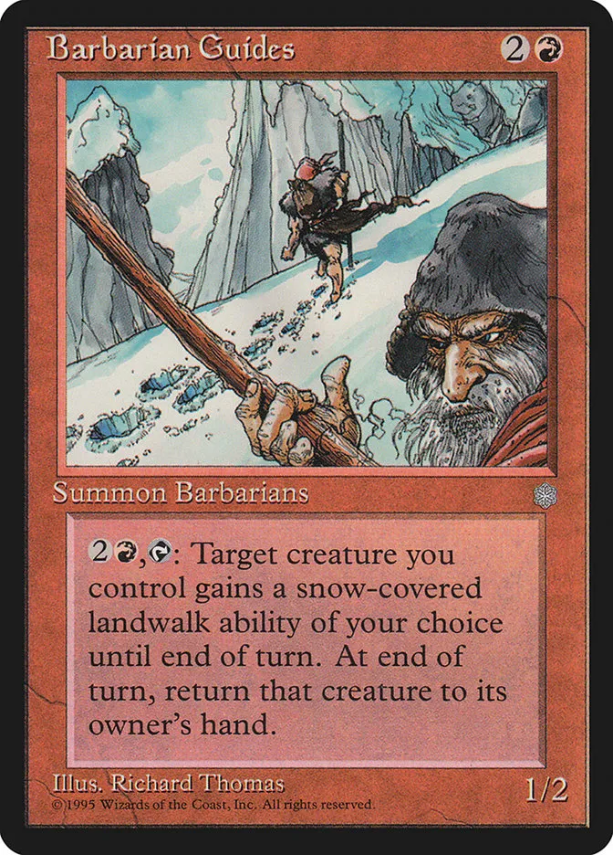 Barbarian Guides Front Face
