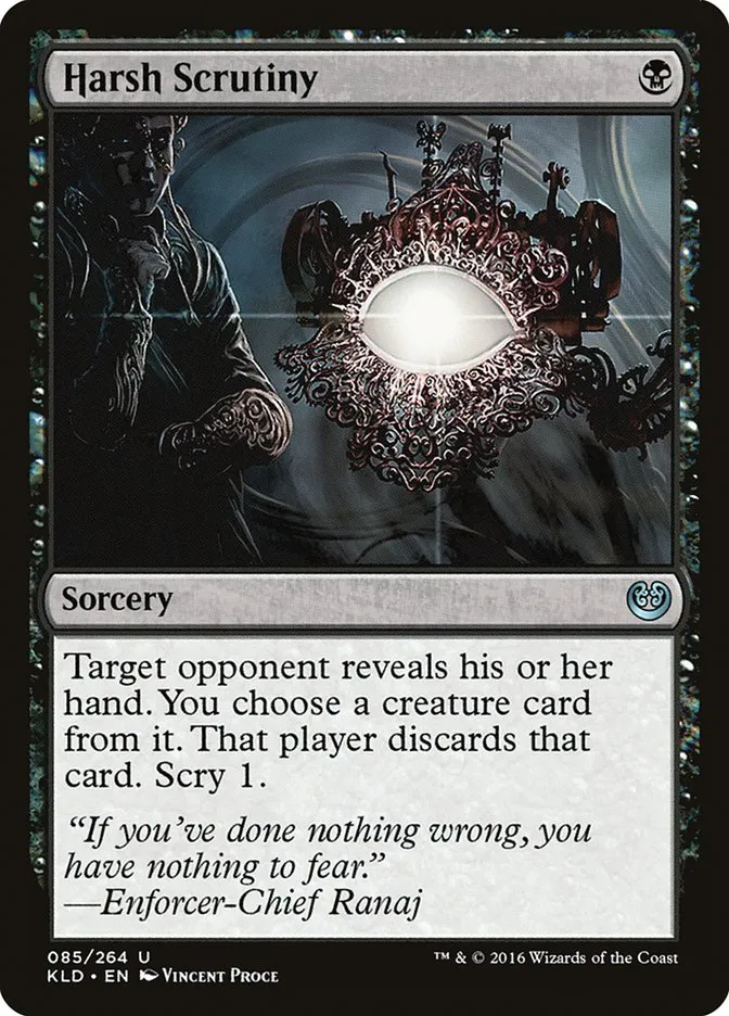 Harsh Scrutiny Front Face