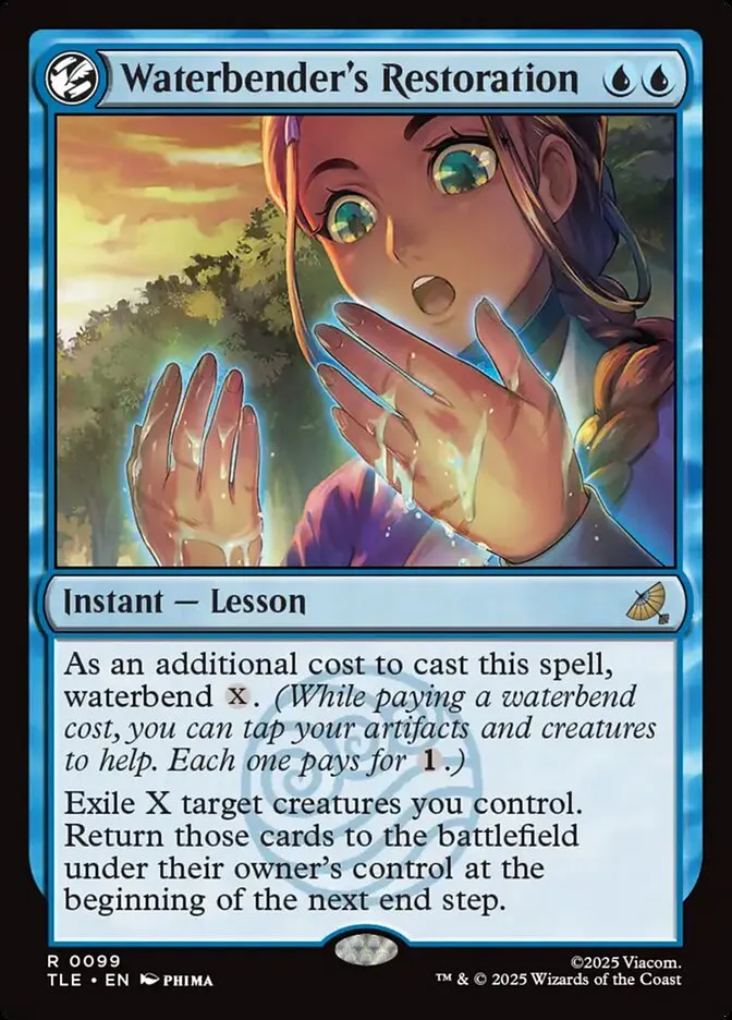 Waterbender's Restoration Front Face