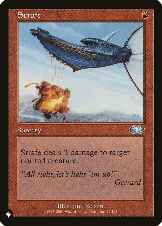 Strafe Front Face