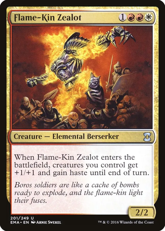 Flame-Kin Zealot Front Face