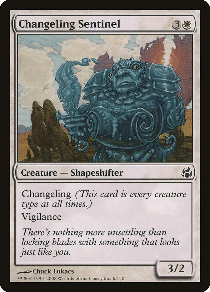 Changeling Sentinel Front Face
