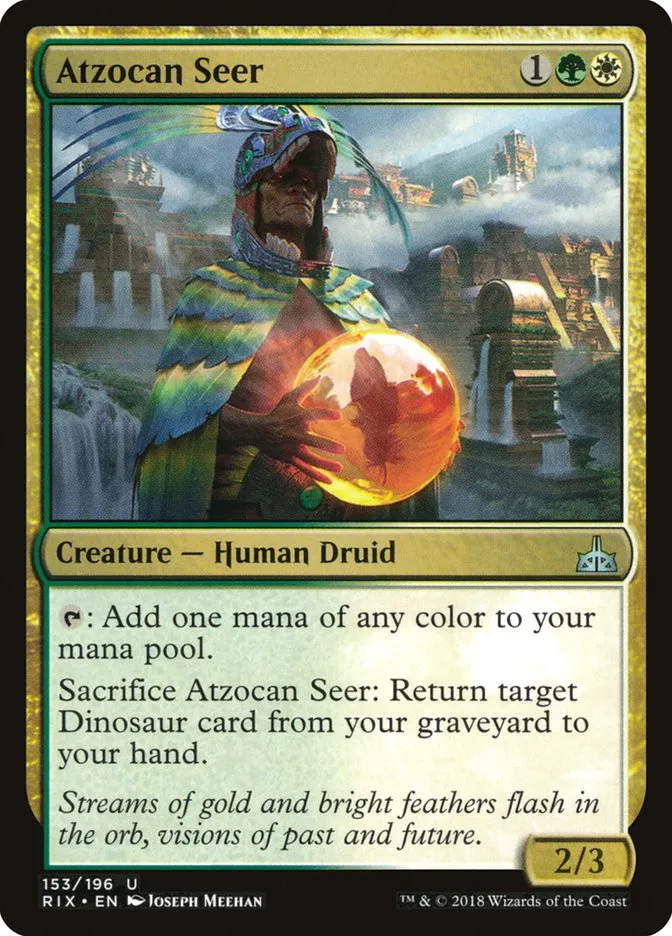 Atzocan Seer Front Face