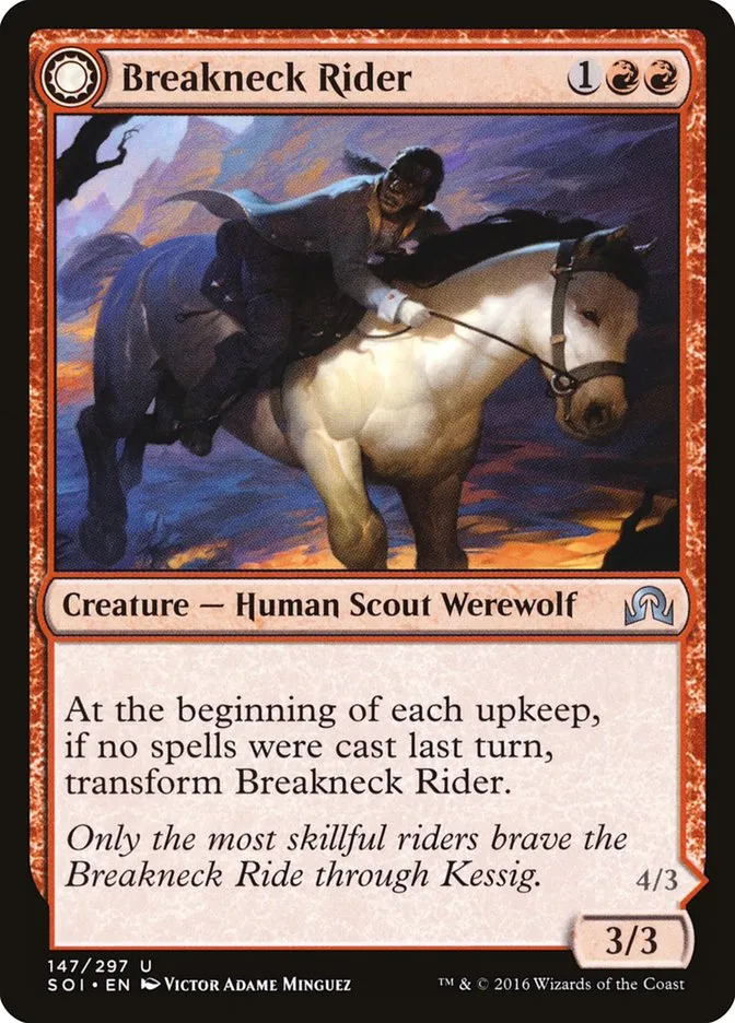 Breakneck Rider // Neck Breaker Front Face