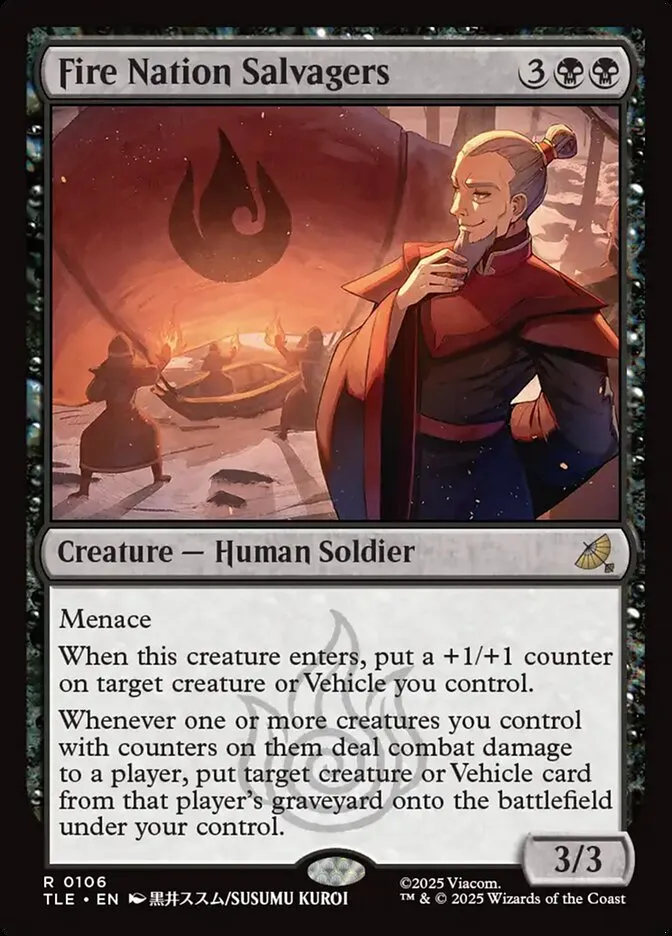 Fire Nation Salvagers Front Face