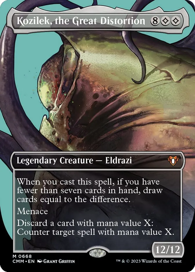 Kozilek, the Great Distortion Front Face
